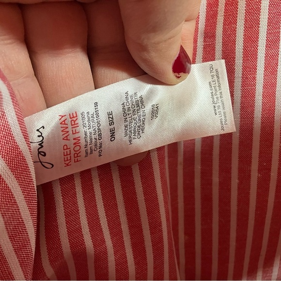 Joules Modena natural raffia round summer bag shoulder bag - Picture 9 of 12